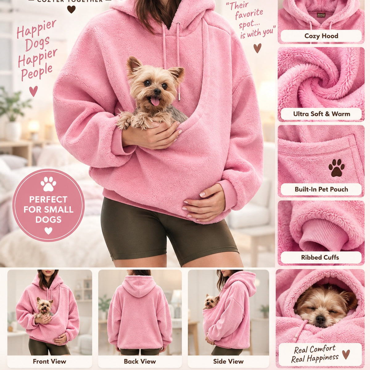 PouchPup™ Cuddle Hoodie